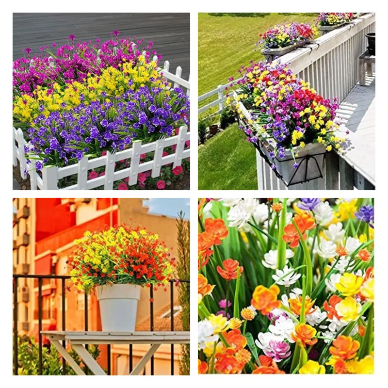 Flores Artificiais para Exteriores (COMPRE 1 LEVE 3)