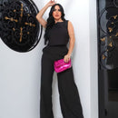 Conjunto Feminino Alfaiataria em Linho – Calça + Blusa Elegante