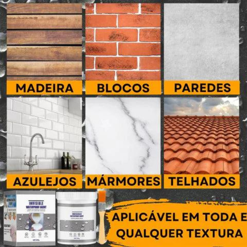 Selante Para Infiltrações Isodex de 1 Litro Com Pincel Grátis | Estoque no Brasil