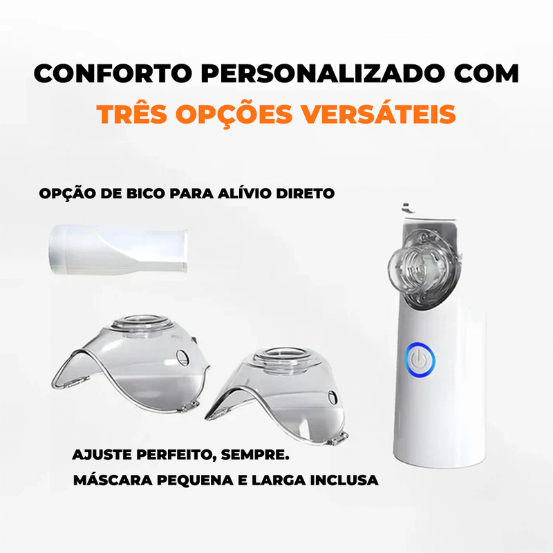 Inalador Nebulizador Trend® - Portátil e Ultra-silencioso