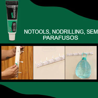 🛠️ Cola Adesiva Super Forte (Compre 1 Leve 2) 🔥